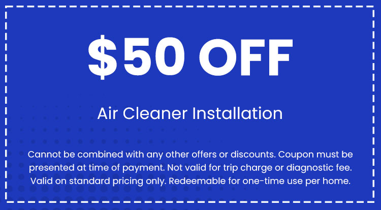 Discounts on Air Cleaner Installation