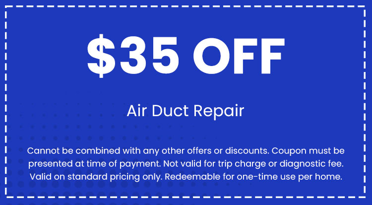 Discounts on Air Duct Repair