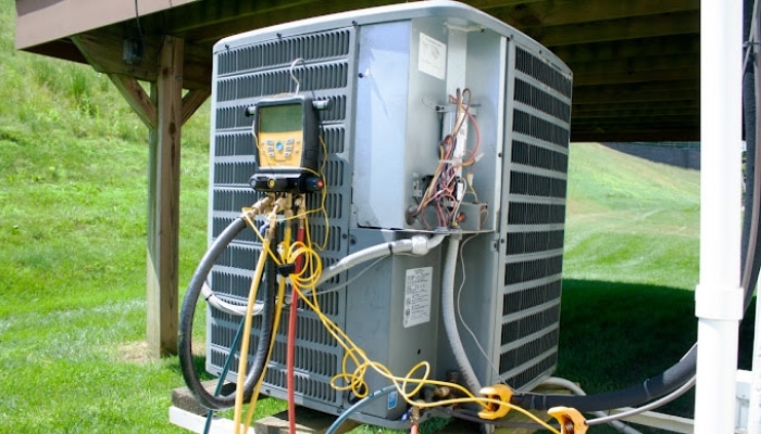 Hvac Unit With Service Equipment 1 Hvac Unit With Service Equipment 1